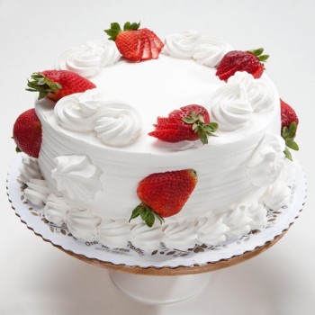 Strawberry Vanilla Cake